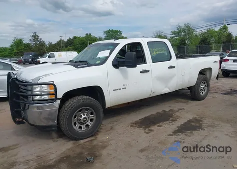 2013 Chevrolet Silverado 2500Hd Work Truck из США, поврежденный, VIN 1GC1KVC85DF201179